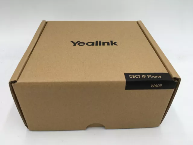 New Yealink W60P  W60B W56H Cordless DECT IP Phone Base Station 10/100 Ethernet