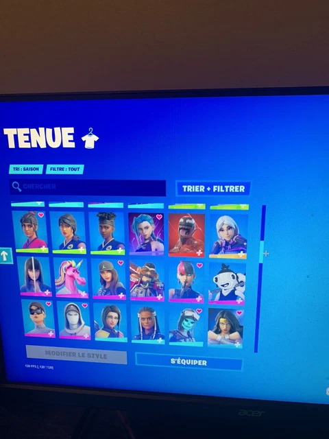 Compte Fornite ancien