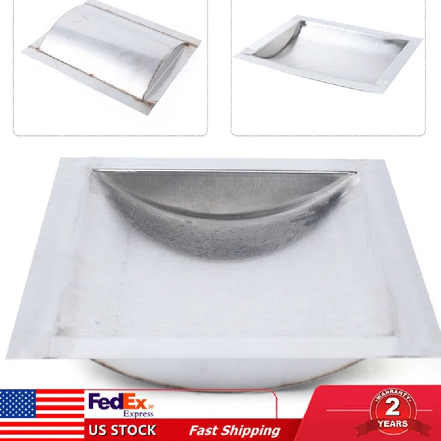 Cash Window Drop-In Deal Tray Business Bank Trading Tray Stainless Steel 12"x10"