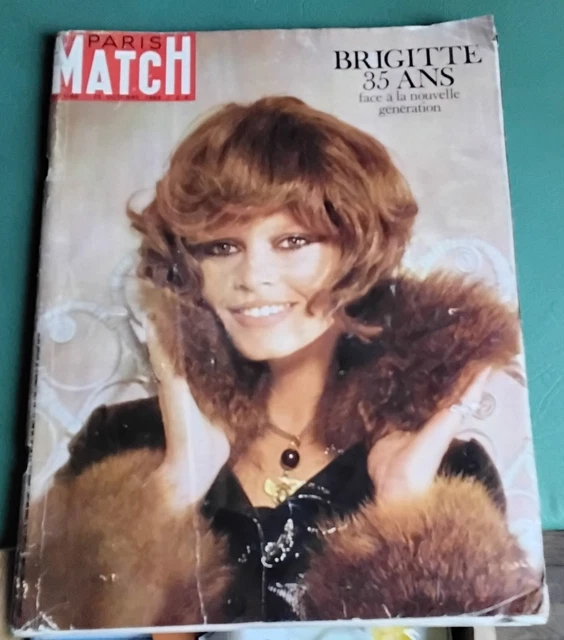 ANCIEN REVUE MAGAZINE Paris Match 22/09/1962 Brigitte Bardot Hesitante
