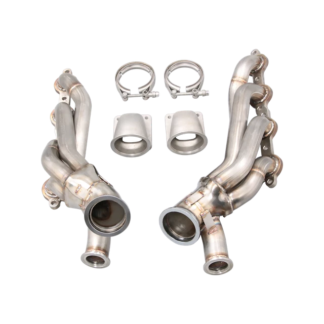 CXRACING TWIN TURBO Manifold Header Kit For 8692 Supra MK3 LS1 LSx
