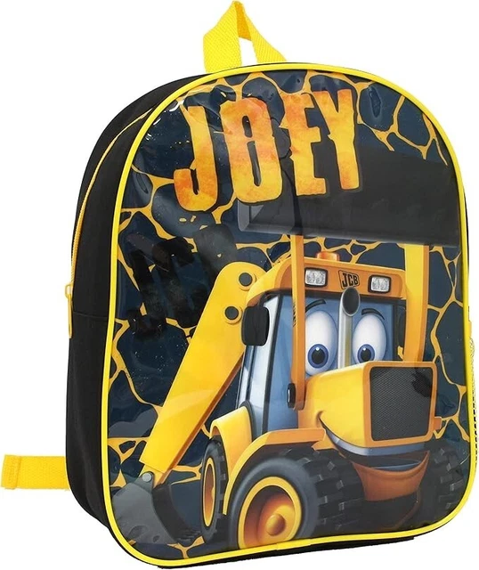 NEW BOYS GIRLS Kid Backpack Junior Toddlers JCB Character Rucksack ...