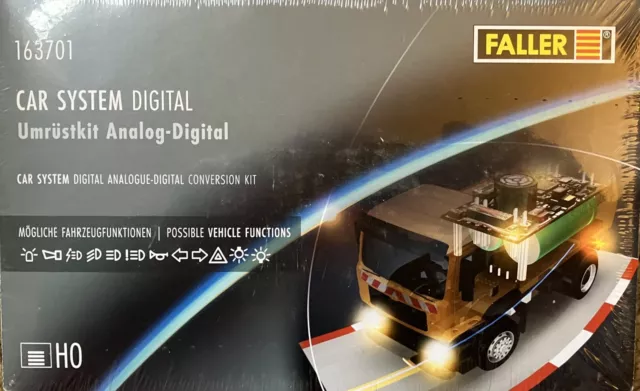 Faller Car System 163701 - H0 Conversion Kit Analog-Digital - New