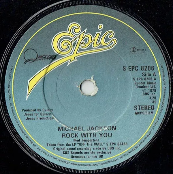 Michael Jackson - Rock With You, 7"(Vinyl)