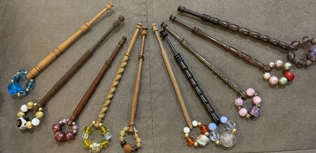 Lace Making Bobbins X 10.