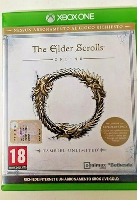 THE ELDER SCROLLS ONLINE Tamriel Unlimited XBOX ONE Pal ITA Nuovo SIGILLATO 
