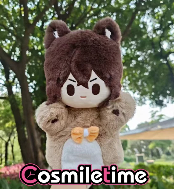 Bungo Stray Dogs Dazai Osamu Cute Plush Doll Hand Puppets Finger Toys Cosplay