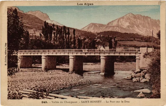 CPA Vallée du Champsaur - St-Bonnet - Le Pont sur le Drac (454121)