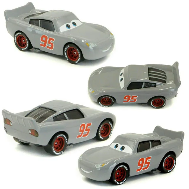 Disney Pixar Cars Lot Primer Lightning McQueen 1:55 Diecast Model Toys Car Loose