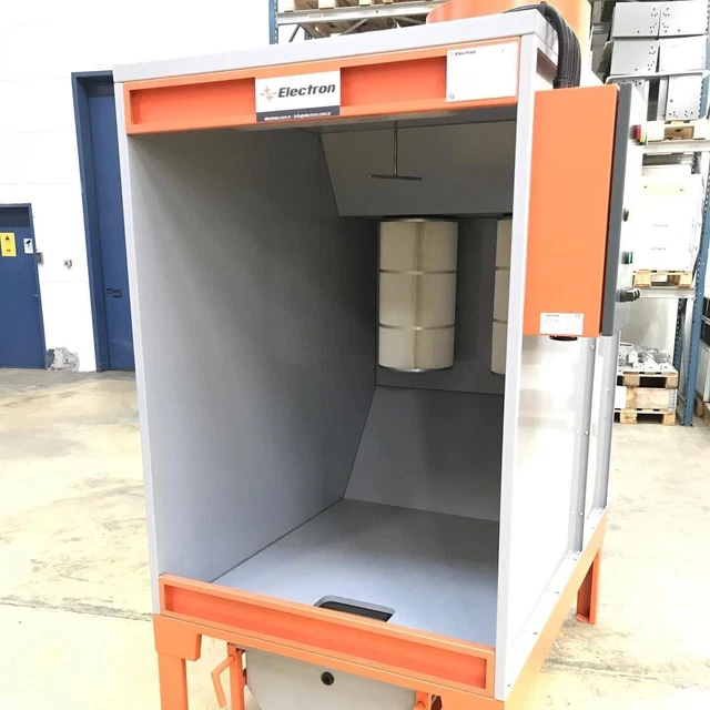 Cabina spray verniciatura a polvere - *** SOLO £5600 **INCL. Consegna **NUOVO DI ZECCA**