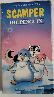 SCAMPER THE PENGUIN - VHS Tape 1989 - Just For Kids Home Video £9.76 ...