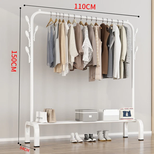 HEAVY DUTY CLOTHES Rail Rack Garment Hanging Display Stand Shoes