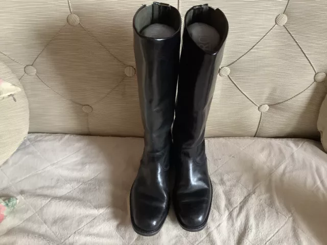 Reitstiefel Echtleder, Damen, Gr. 40, wie neu🐎👢