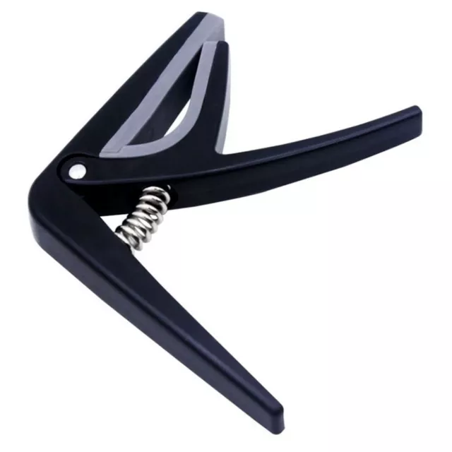 Profi Ukulele Capo 4 String Hawaii Gitarrenstimmzange Schnellwechsel Schwarz