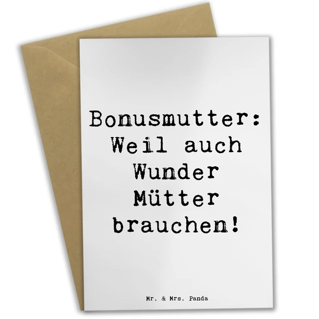 ARKRAFT Glückwunschkarte Für Mutter – Mit Gold-Finish, 17x12 Cm (geschlossen)