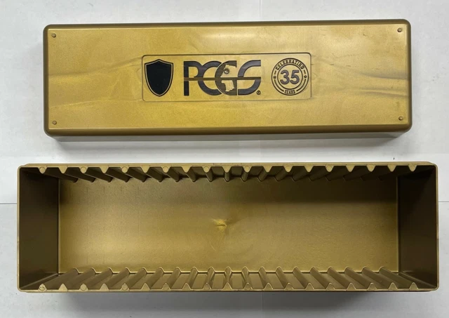 2  Gold PCGS 35th Anniversary Slabbed Coin Holder for 20 Coins - LOT of TWO #5