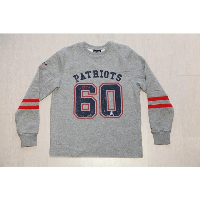 Felpa New Era Number Crew  New England Patriots