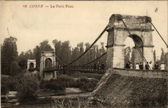 CPA COSNE - Le Petit Pont (456596)