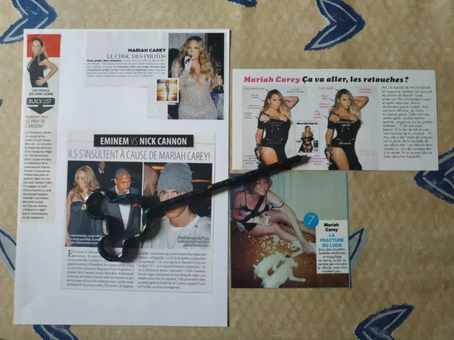 coupures de presse mariah carey french clipping