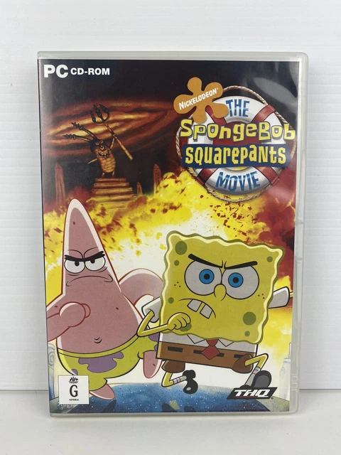 Sponge Rom THE SPONGEBOB SQUAREPANTS Movie Nickelodeon PC CD-ROM Game VGC $14.25 ...