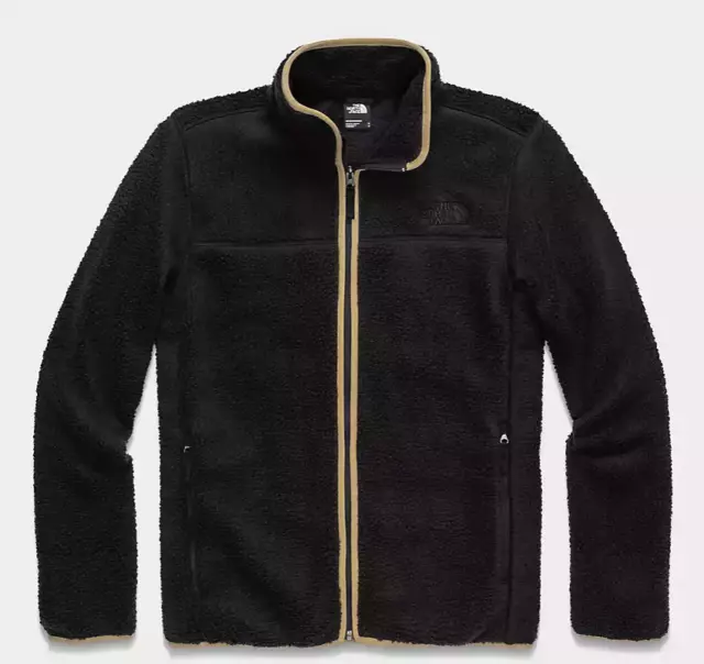 New Mens The North Face Peak Fleece Sherpa Fleece Full Zip Jacket Coat