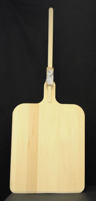 24" x 26" Custom Wood Baking Peel w/Removable Handle (case of 4)