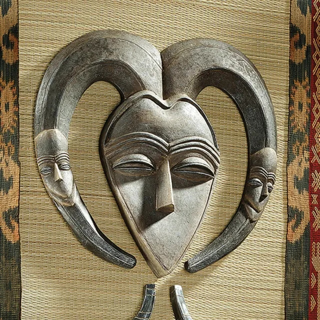 Design Toscano African Tribal Wall Mask: Kwele