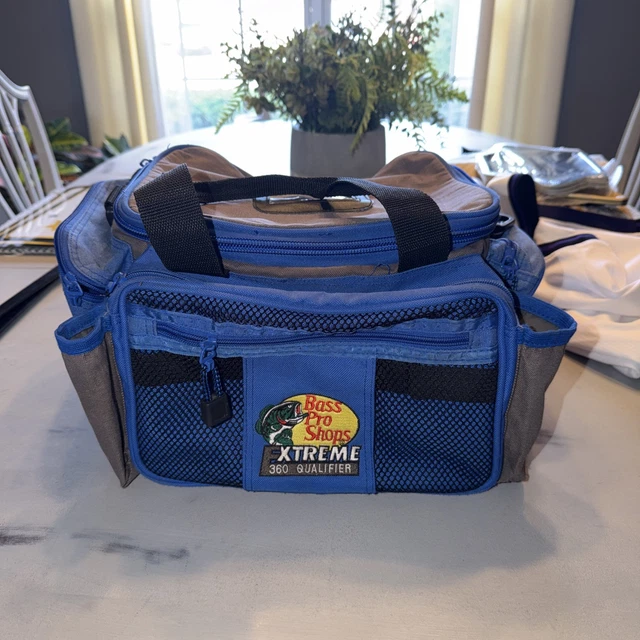 bass pro shops extreme qualifier 370 camo tackle bag BASS PRO SHOPS Tackle Bag Extreme 360 Qualifier , crankbaits, spinnerbaits,  $300.00