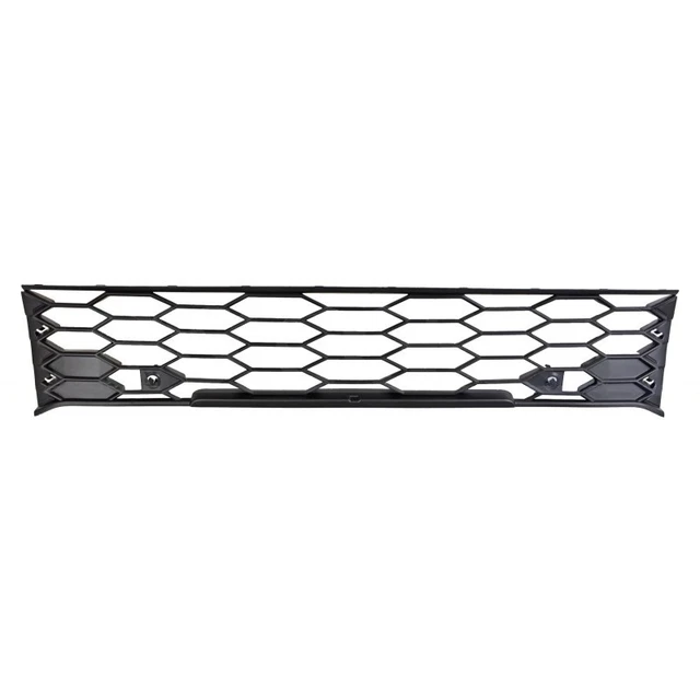 Grille De Pare-choc Avant Centrale Noire Et Chromée Volkswagen Touran 2 2010-2015