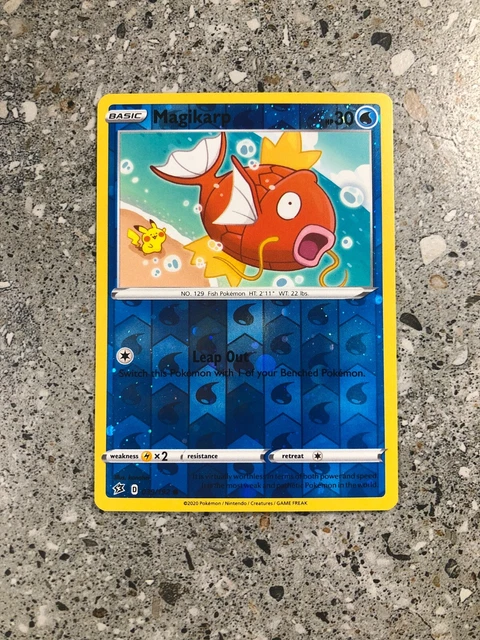 Pokemon TCG Cards Magikarp 039/192 Rebel Clash Cosmos Reverse Holo Promo MINT