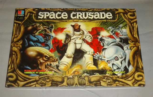 MB Games SPACE CRUSADE Star Quest UNBEMALT + 100% KOMPLETT + GUTER ZUSTAND TOP