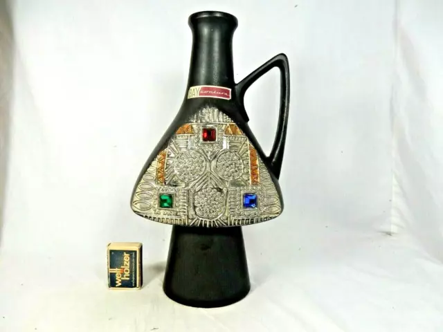 Very rare 60´s Bodo Mans design BAY Contura " Juwel " Relief Keramik 299 - 30