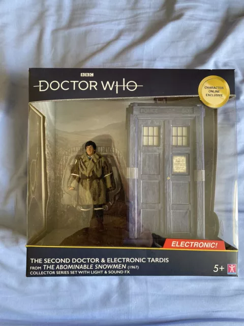 Doctor Who The Second Doctor & Electronic Tardis From The Abominable Snowmen