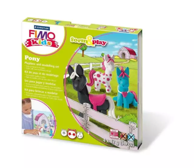 STAEDTLER® FIMO® kids Modelliermasse form&play Pony