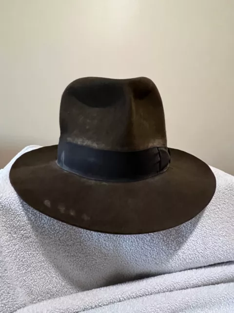 Steele & Jones Indiana Jones "Cairo Bash" Fedora Size 7 1/8 2019