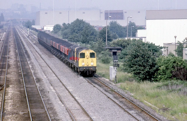 ORIGINAL 35MM SLIDE BR Class 20s Nos 20032 20039 At Beeston rights For 