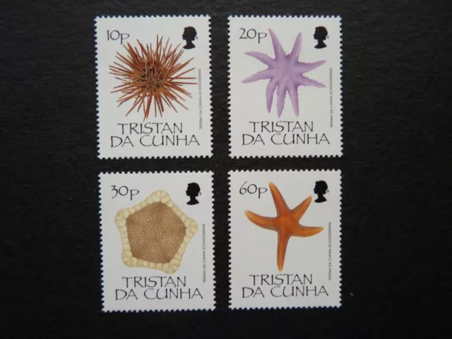 Tristan Da Cunha. 1990. Echinoderms. Sg 494-497. Mnh
