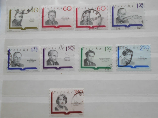 Briefmarken Polen Polska 1969 Mi-Nr. 1979 - 1985 gestempelt + Zugabe