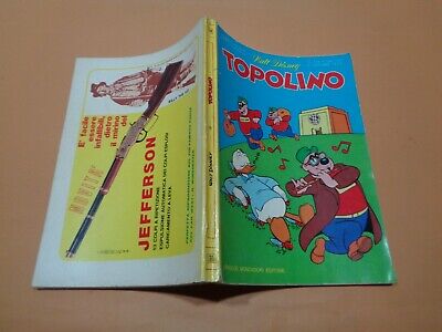 Topolino N° 784 Originale Mondadori Disney Mb/Ott 1970 Bollini+Cedola+Allegato