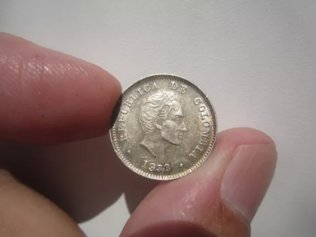 1938 Colombia 10 Centavos