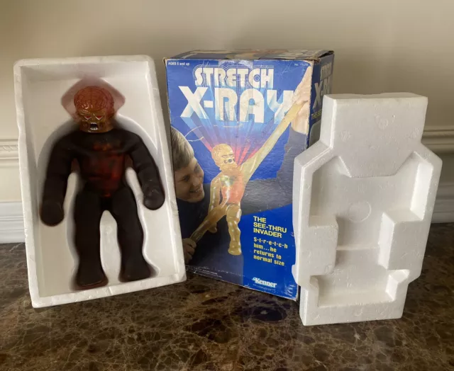 Vintage 1979 Kenner Stretch X-Ray - Original Box & Inserts - Stretch Armstrong!