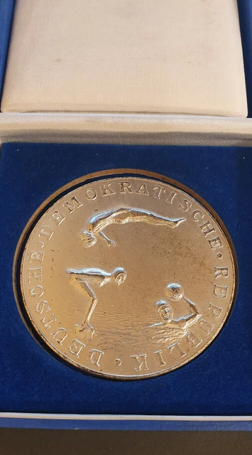 DDR AUSZEICHNUNG DEUTSCHE Meisterschaften 1957 Schwimmen, Turmspringen