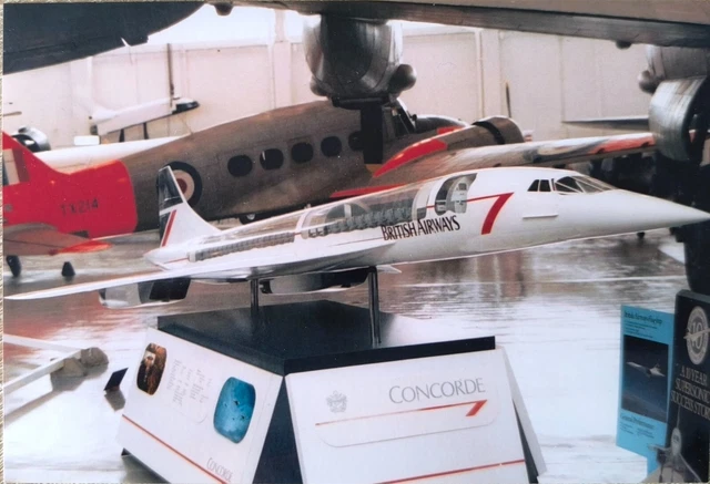 Maquette AIR FRANCE CONCORDE au 1/100 F-BVFA en Résine
