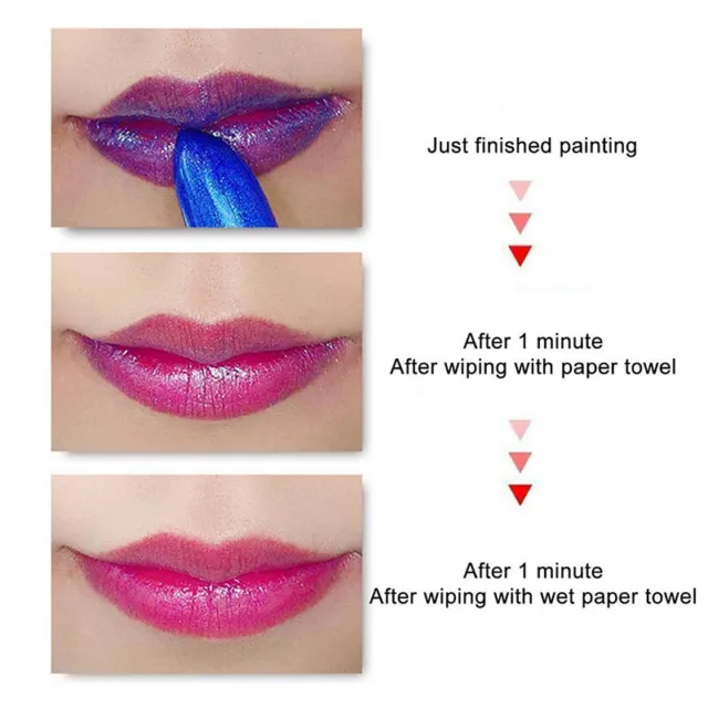 Lippenstift Carotin Farbwechselnde Feuchtigkeitsspendende Wasserfest Lang Plasti 3