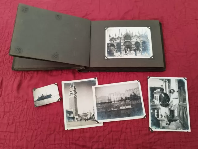 PHOTO ALBUM 1910s-1930s - Jewish Family & Views Probably From Italy Pre WW2