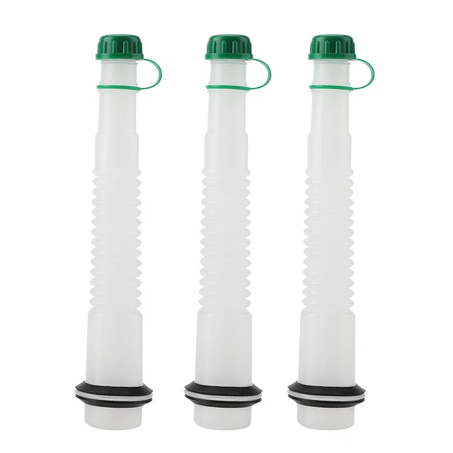1L 3 Sets Of Replacement Gas Can Fuel Spout Cap Kit Garden Industrial Machinery