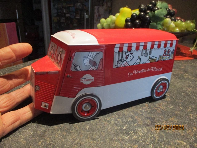 Camion Jouet Citroën HY - Boîte à Biscuits St Michel Vintage - Occasion