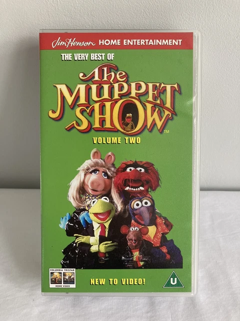 THE VERY BEST Of The Muppet Show VHS Tape Volume 2 Vintage TV Jim ...