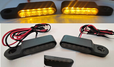CMX LED MINI FRECCE Set Charly m8 per moto ciclomotore Mokick NUOVO 