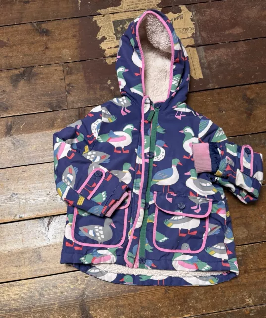Mini boden duck coat deals